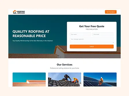 diseño landing conversión servicios